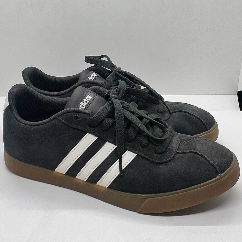 Blue suede adidas ortholite float gum sole. Size 7.5 women’s.